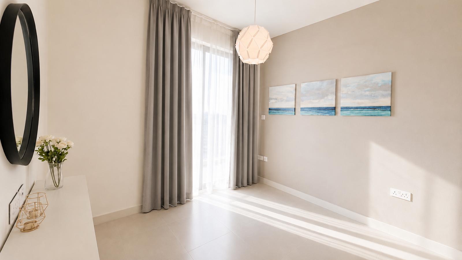 Spacious 2BR Apartment with Large Terrace | Beach Access