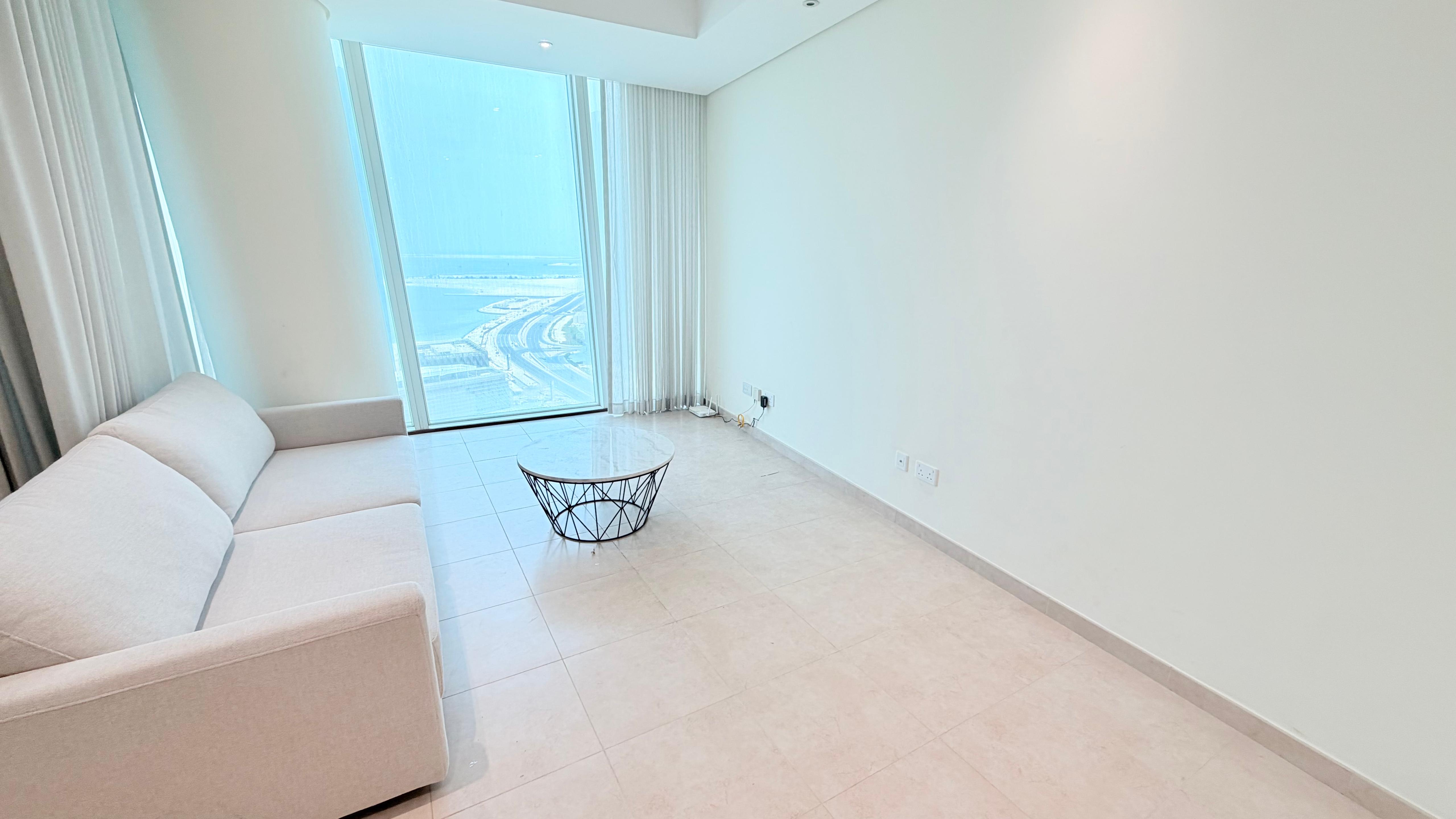 Open sea view Luxury Two bedroom apartment in Harbor Heights.