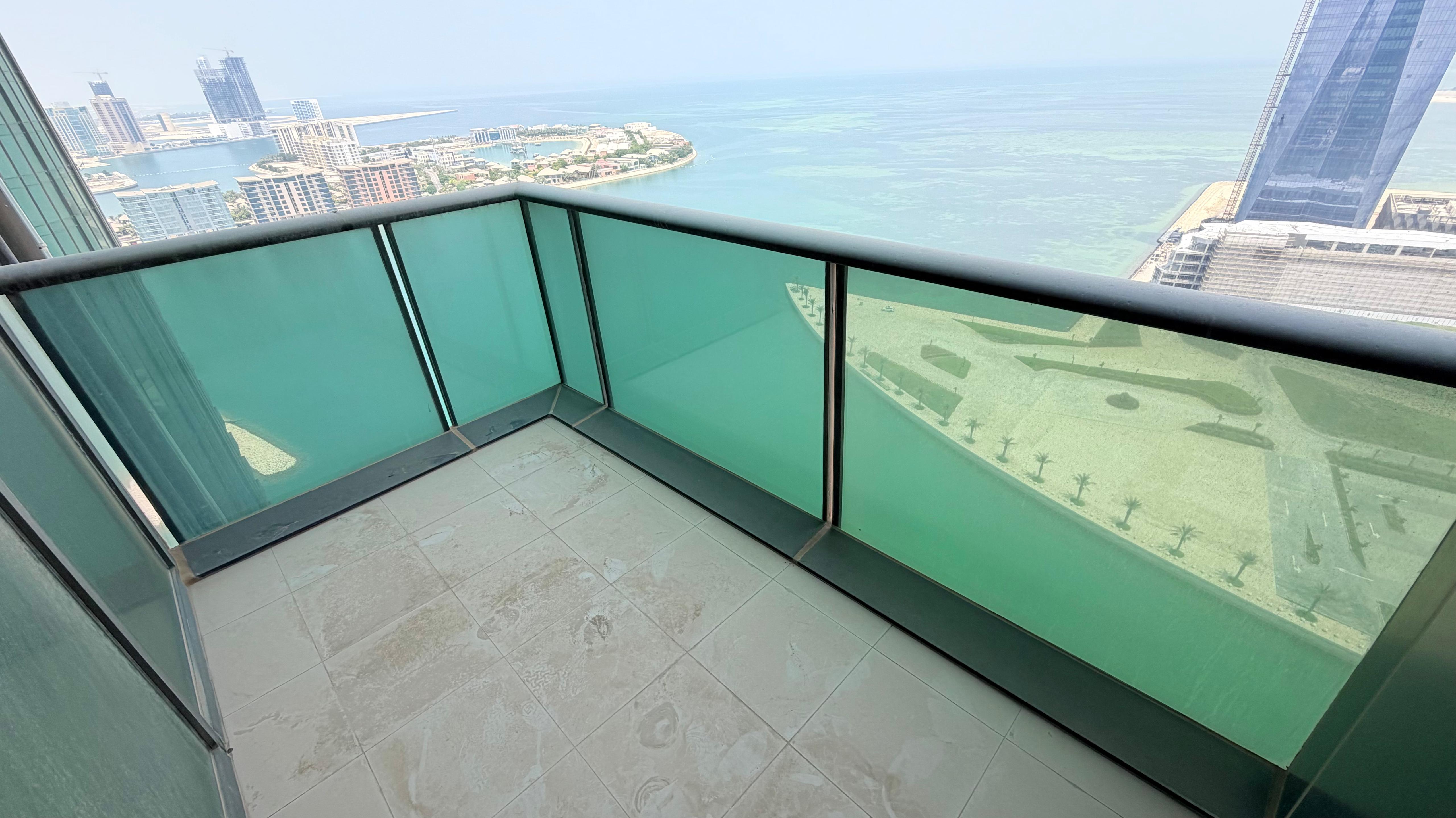 Open sea view Luxury Two bedroom apartment in Harbor Heights.