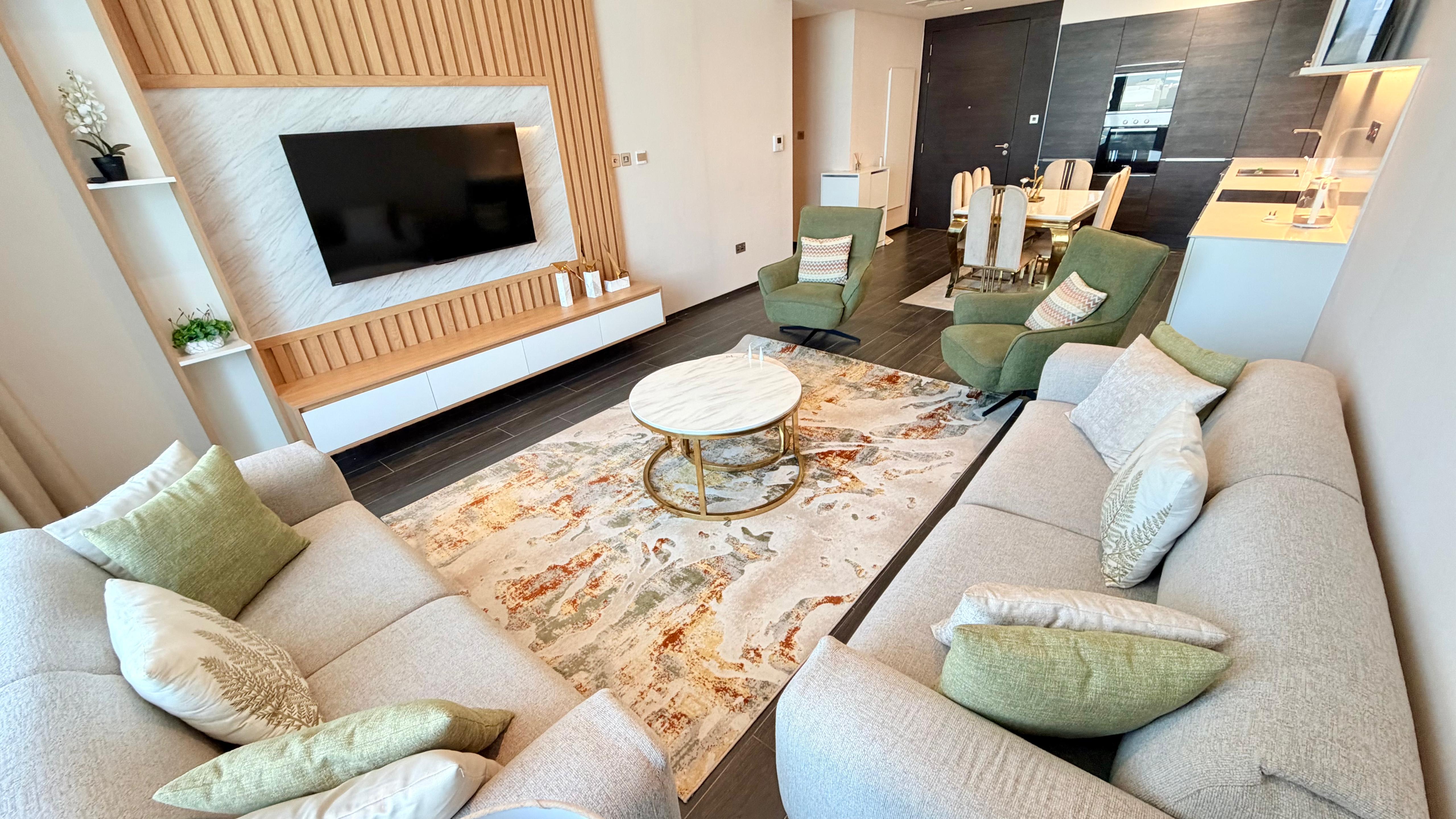 Sea view Luxury One bedroom apartment in Bahrain Financial Harbor 
