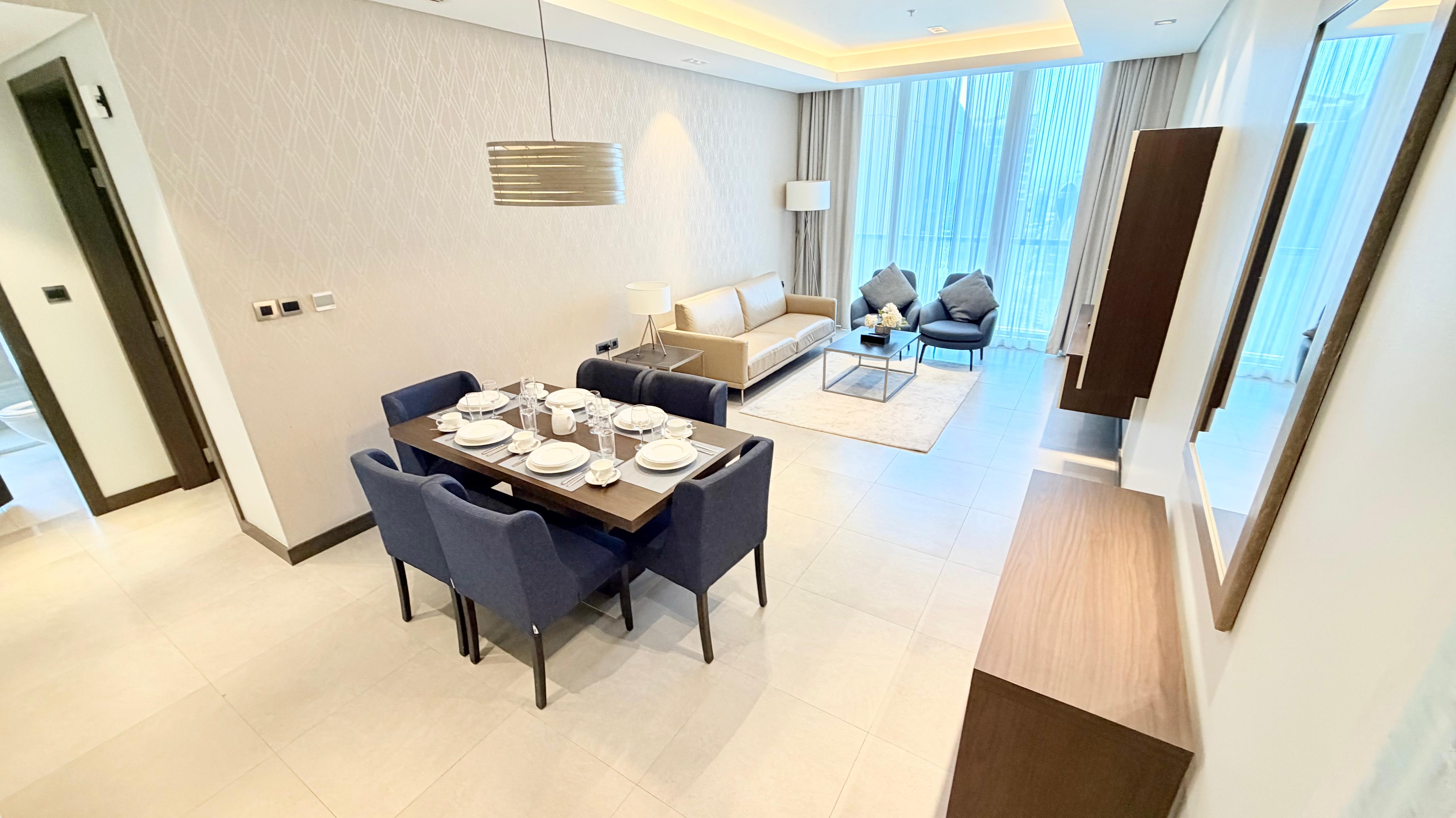 One and Half bedrooms  apartment in Catamaran Seef District 