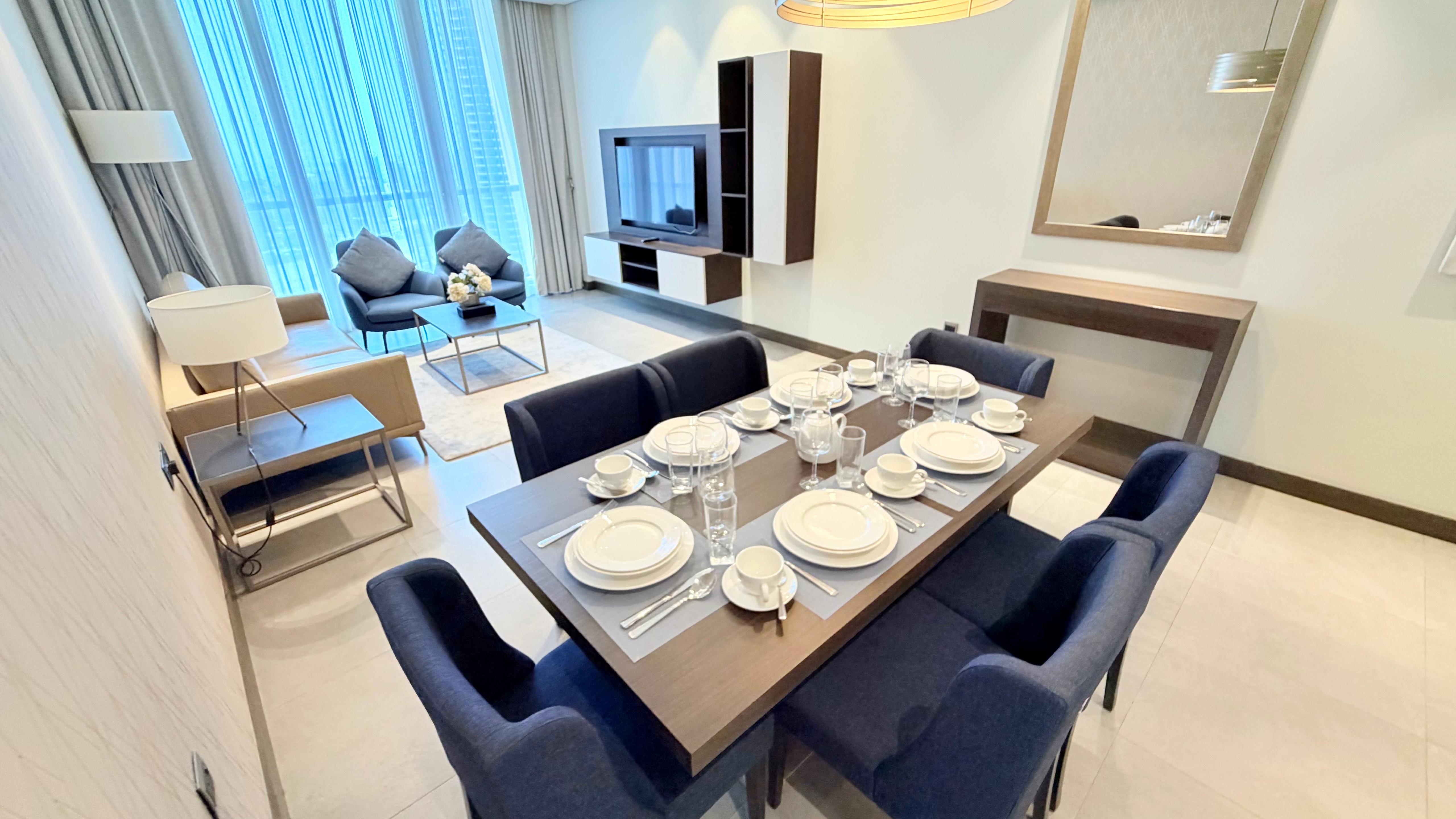 One and Half bedrooms  apartment in Catamaran Seef District 