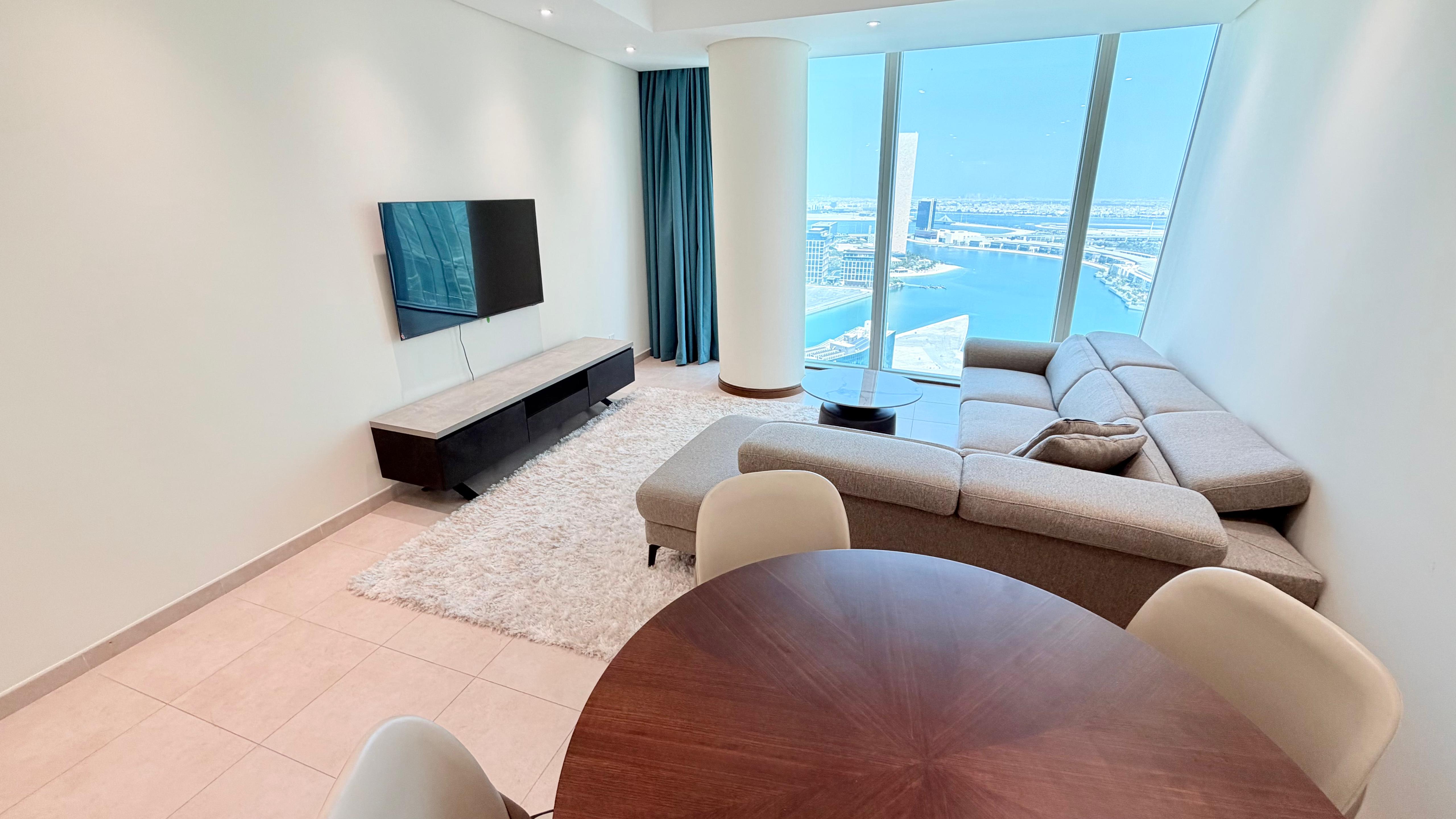 Sea view Luxury Two bedrooms in Bahrain Financial Harbor 