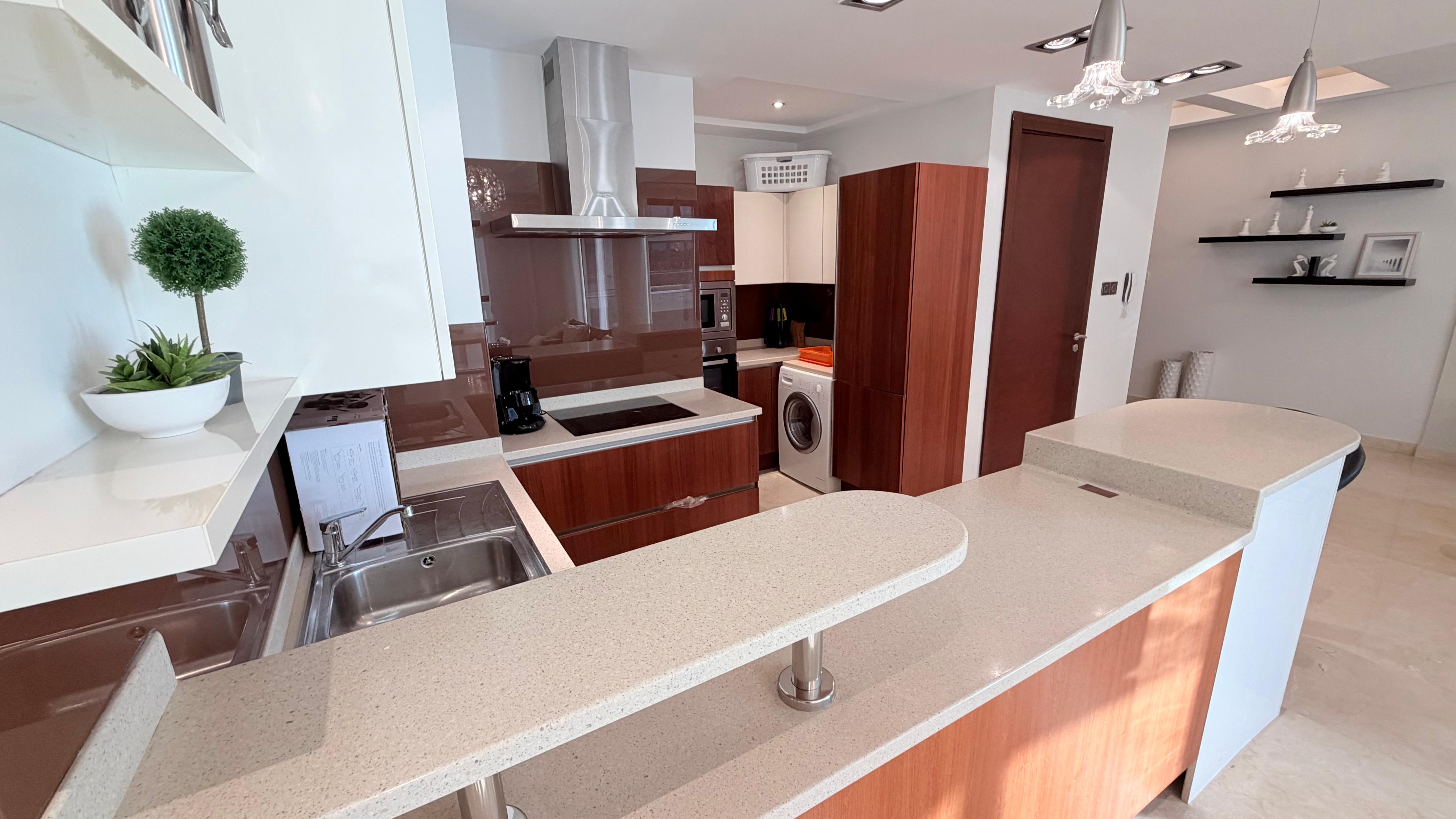 Luxury Two bedrooms with open sea view in Reef Island.