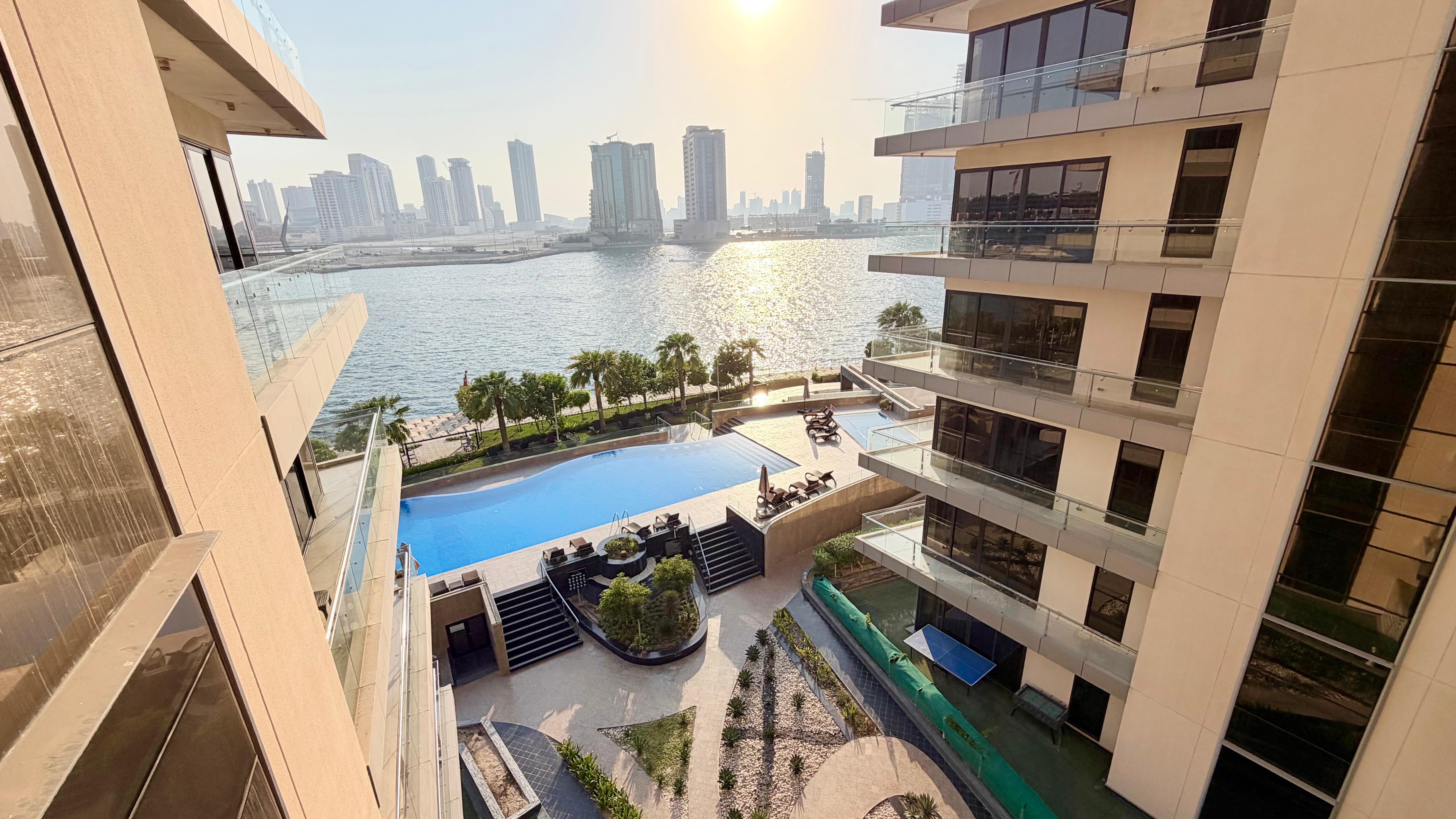 Luxury Two bedrooms with open sea view in Reef Island.