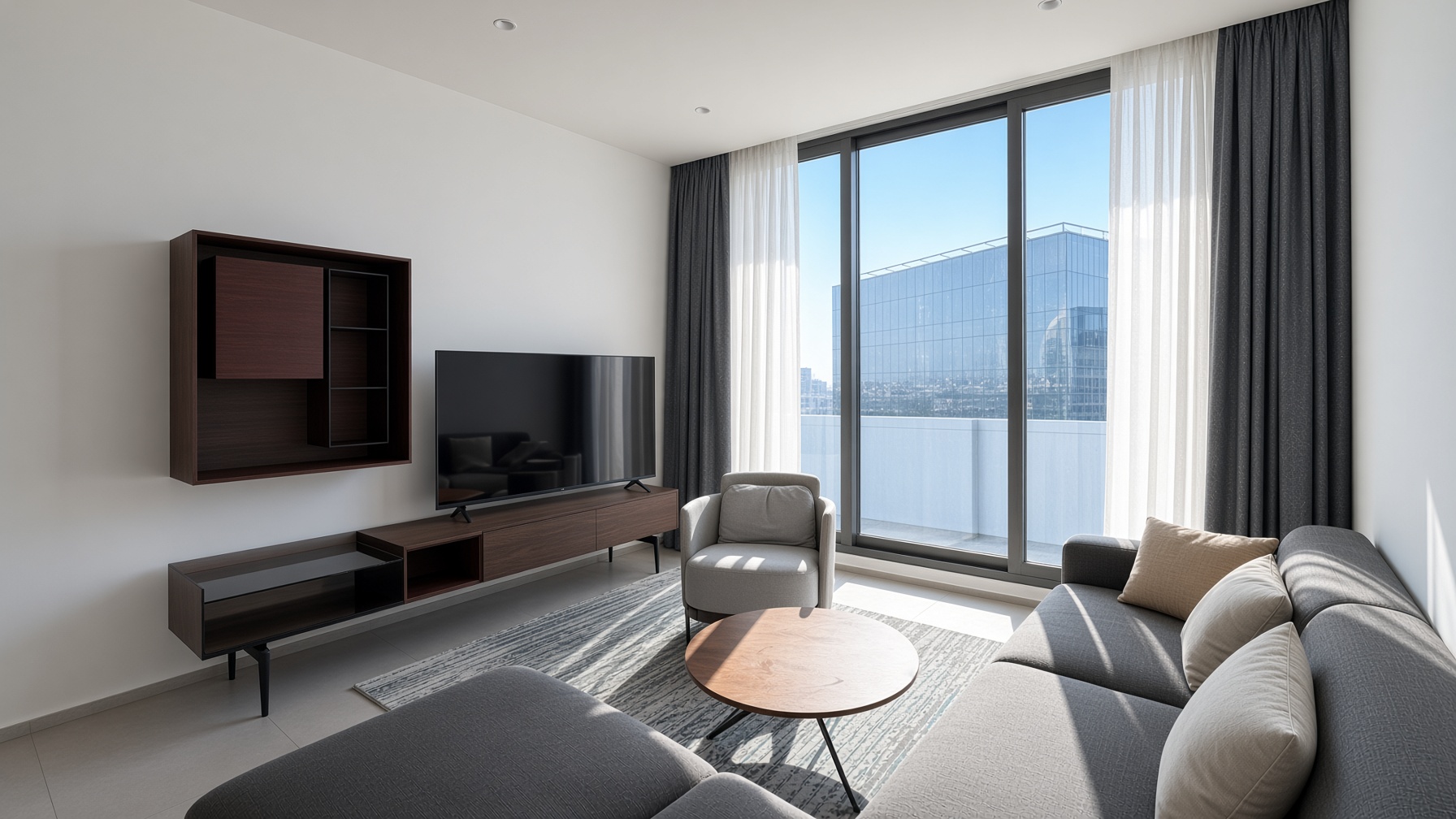 Spacious 1Br | Balcony | Seef  