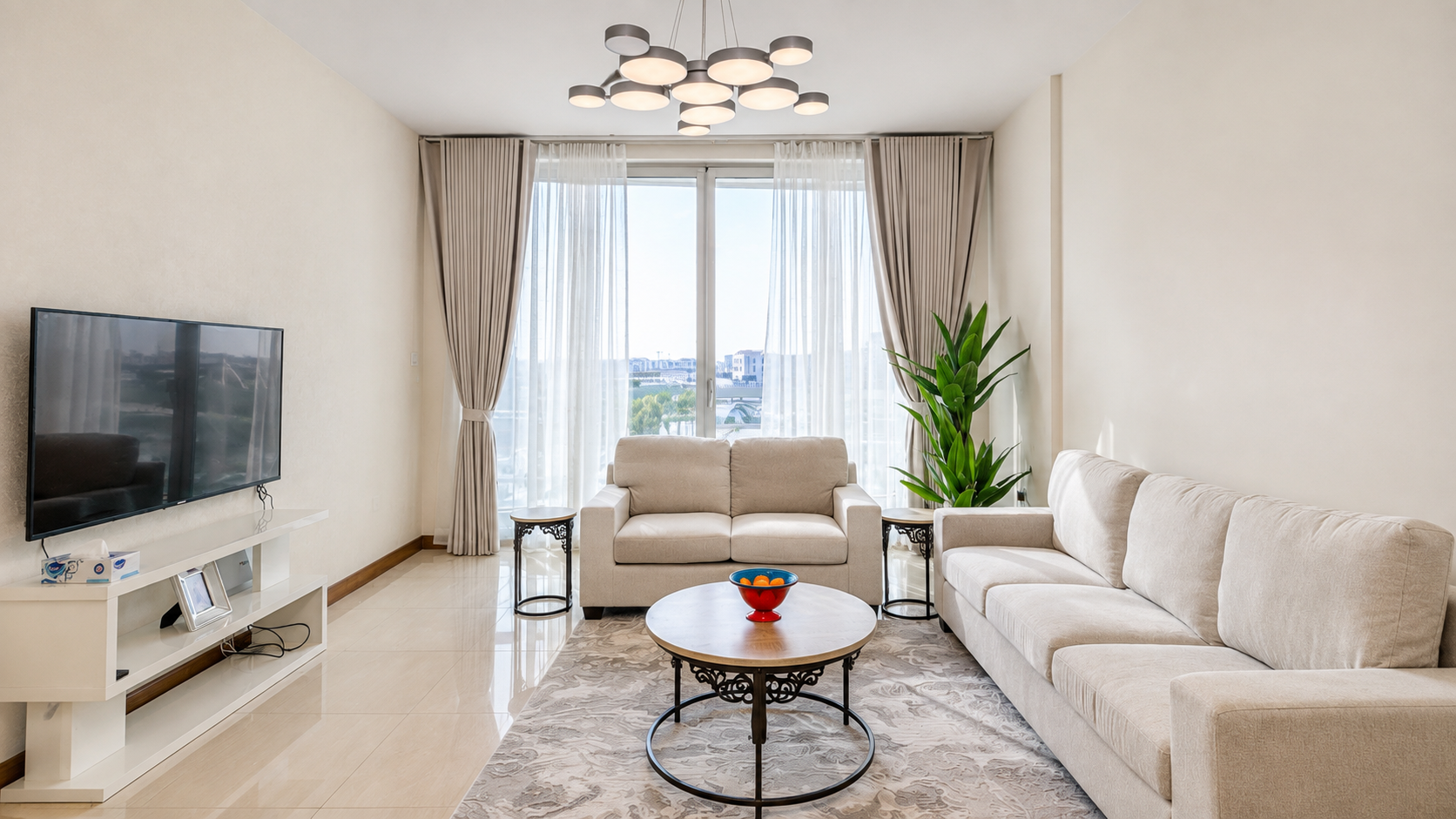 FOR RENT MODERN 1BR  | CITY VIEW | FURNISHED