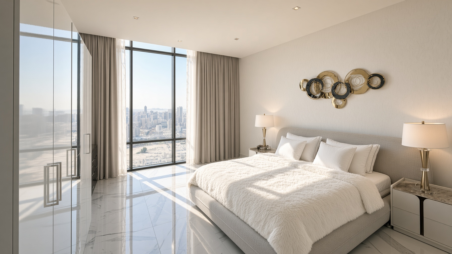 Modern 3Br | Luxury | Sea View | Balcony