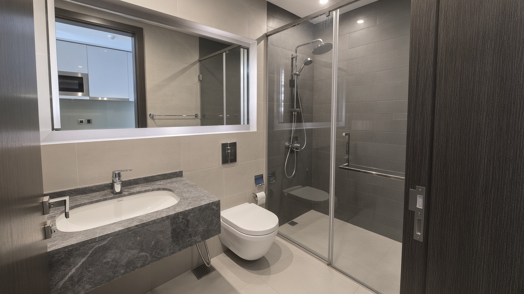 Modern Studio | Balcony | Seef